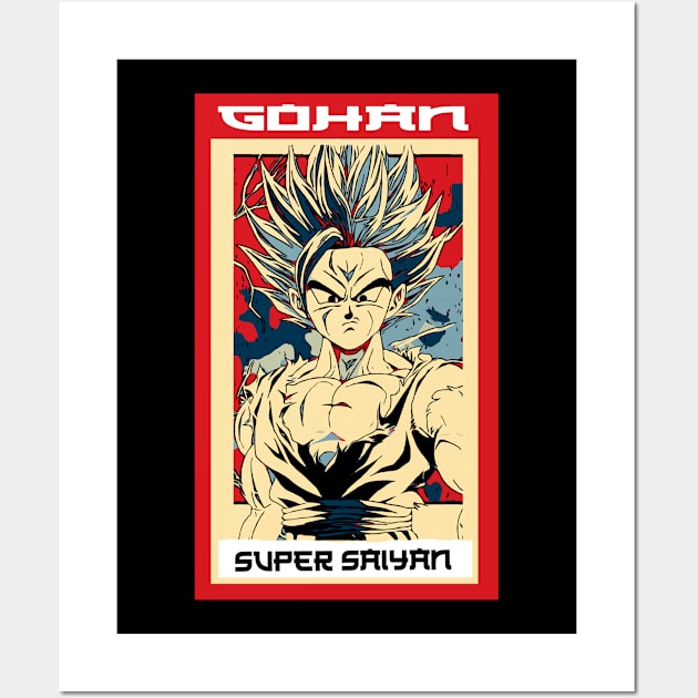 gohan Wall Art by FIFTY CLOTH